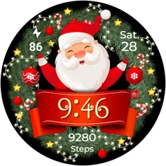 Christmas Frame watch face