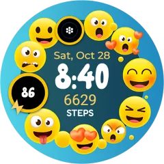 Emoji Frame watch face