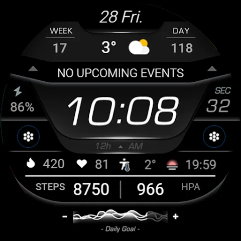 RE22 watch face
