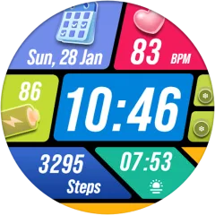 RE39 watch face