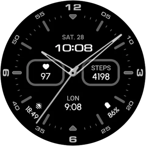 RE66 watch face